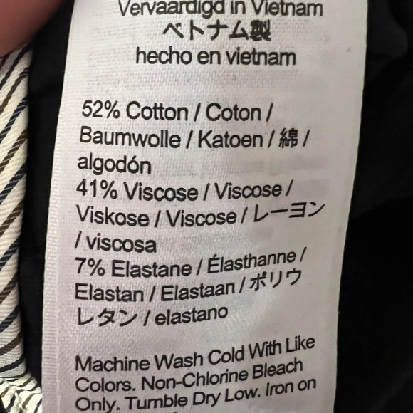 J crew size 6‎ Tall Hayden Black Re-Imagined pants - Picture 14 of 16